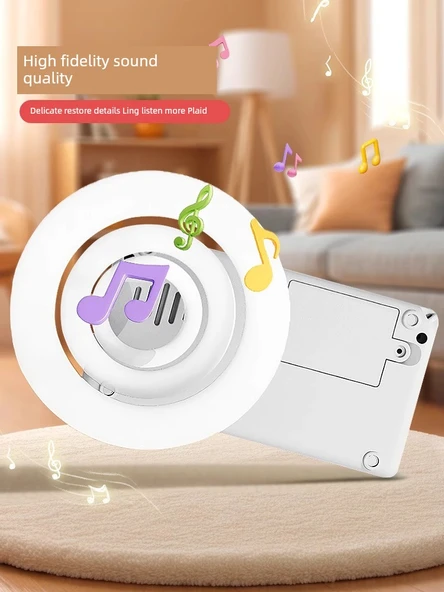 Mini Elektronik Org Oyuncak - Mavi - Pilli - Resim 6