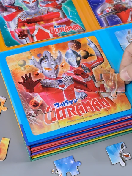 Ultraman Manyetik Puzzle - Seviye 1 + Seviye 2 + Seviye 3 - 5