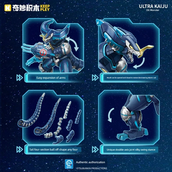 Ultraman Sanal Gomora Model Yapım Seti 75160 - 4