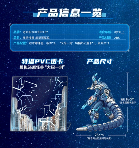 Ultraman Sanal Gomora Model Yapım Seti 75160 - 8