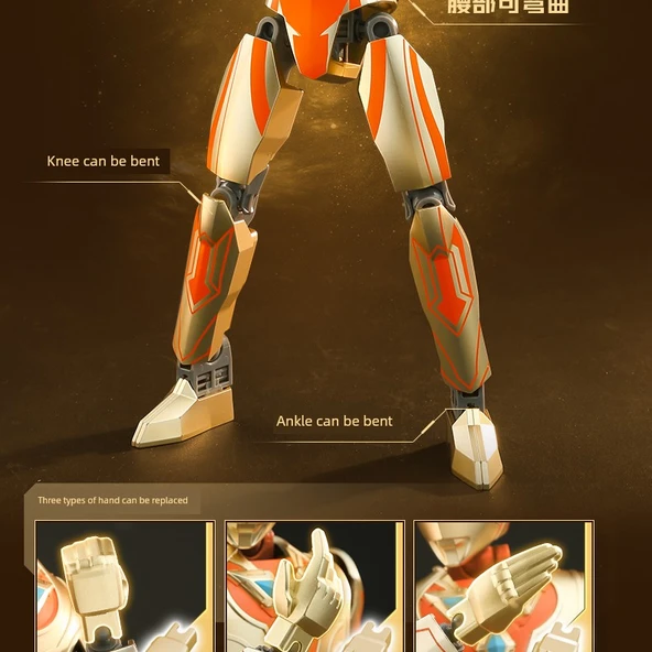 Ultraman Yapı Blokları - Limited Edition Altın Sailor Ultraman ve Kart - 7
