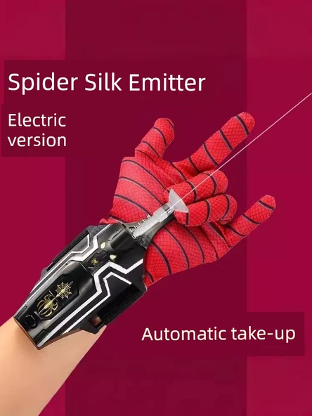 Örümcek Adam Bilek Lançeri - Standart Model + Eldiven - 4