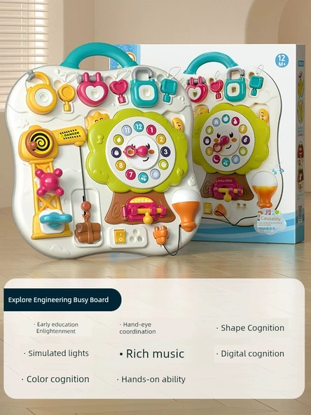 Parmak Erken Eğitim Oyuncak Seti - Mühendislik Temalı