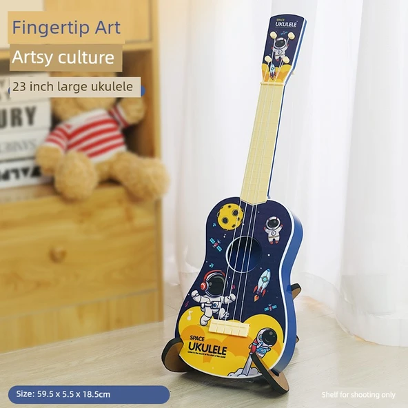 Kız Çocuk Uzay Temalı Ukulele