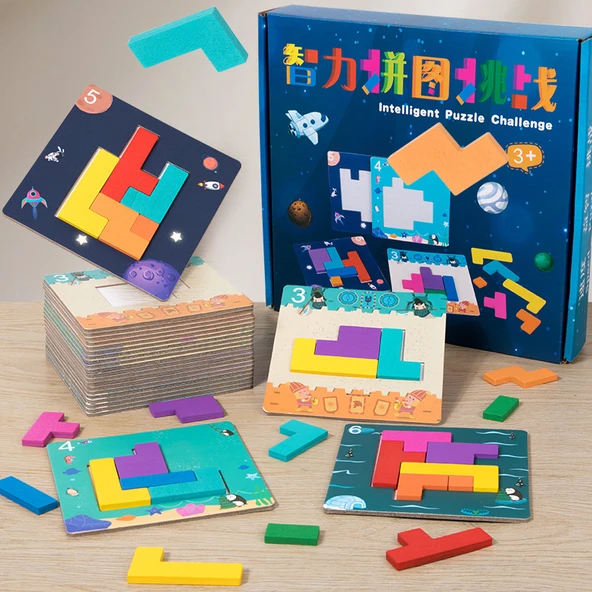 Hızlı Dövüş Puzzle - Büyük Boy Hızlı Karar Oyunu (108 Blok + 24 Puzzle)