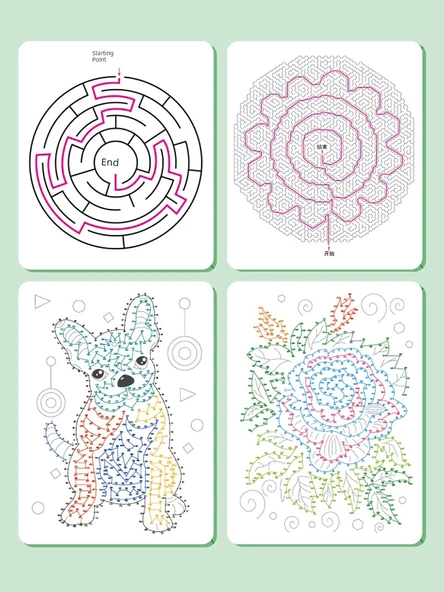 Çocuk Labirent Oyunu - 3-7 Yaş - Temel Labirent - Resim 4