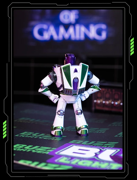 3D Metal Puzzle Oyuncak - Buzz Lightyear Model + Junior Seti - 11