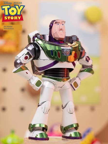 3D Metal Puzzle Oyuncak - Buzz Lightyear Model + Junior Seti - 2