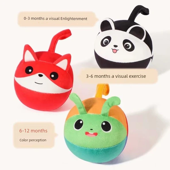 Bebek Mini Kırmızı Top Takibi (0-6 Ay) - 3