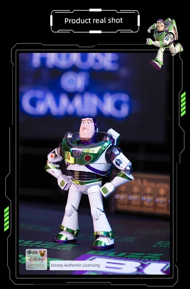 3D Metal Puzzle Oyuncak - Buzz Lightyear Model + Junior Seti - 10