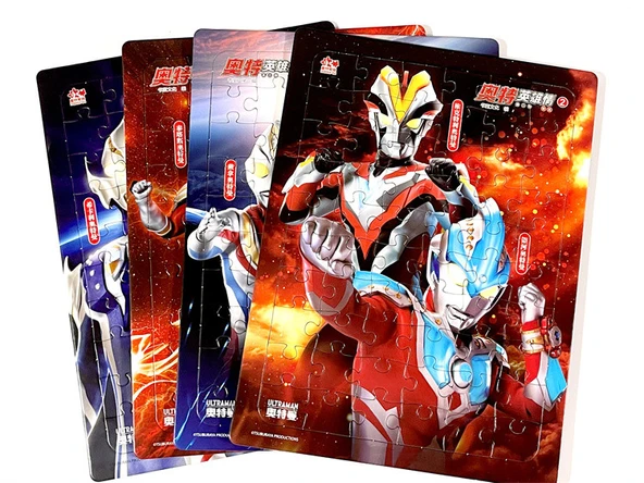 Ultraman Kağıt Puzzle - Çerçeveli 60 Parça - Ott Hero Aşkı [İkinci Bomba En İyi Arkadaş] - 8