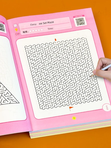 Çocuk Labirent Kitabı - Başlangıç + Orta Seviye (2 Kitap) - Resim 6