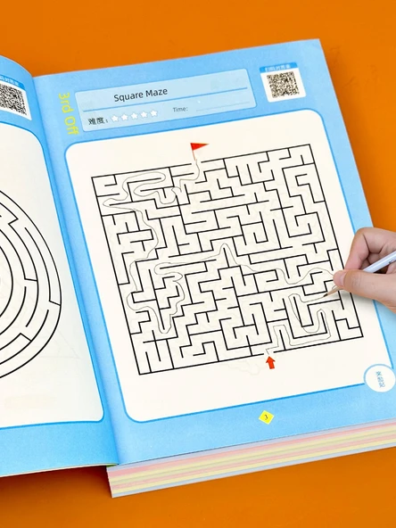 Çocuk Labirent Kitabı - Başlangıç + Orta Seviye (2 Kitap) - Resim 5