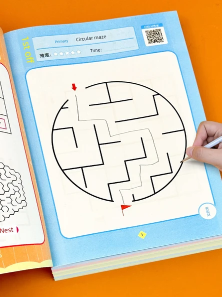 Çocuk Labirent Kitabı - Başlangıç + Orta Seviye (2 Kitap) - Resim 3