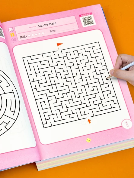 Çocuk Labirent Kitabı - Başlangıç + Orta Seviye (2 Kitap) - Resim 4