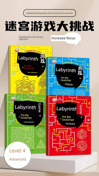 Çocuk Labirent Kitabı - Başlangıç + Orta Seviye (2 Kitap) - Resim 8