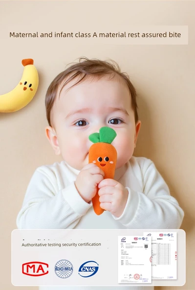 Bebek Anti-Şaşkınlık Uyku Oyuncağı - Lahana - 9