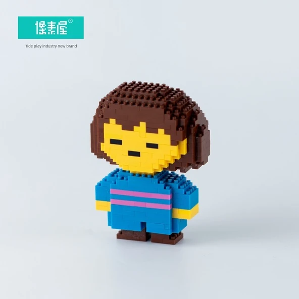 Undertale Frisk Mini Yapı Blokları Figür