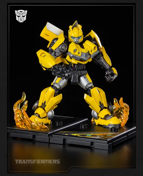 Transformers Bumblebee Aksiyon Figürü - Hareketli Eklem + Işıklı Göz ve Göğüs
