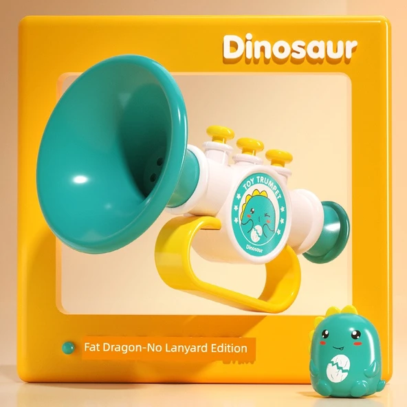 Çocuk Müzikli Korna Oyuncak - Dinozor