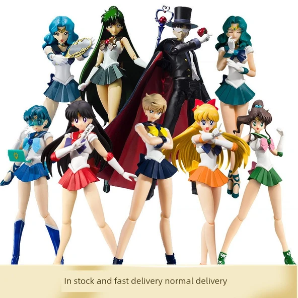 Sailor Moon Flash Charm Ay Tavşanı Su Buz Ay Figürü (22cm) - Resim 2