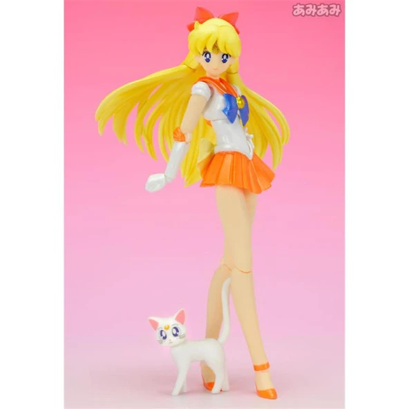 Sailor Moon Flash Charm Ay Tavşanı Su Buz Ay Figürü (22cm) - Resim 4