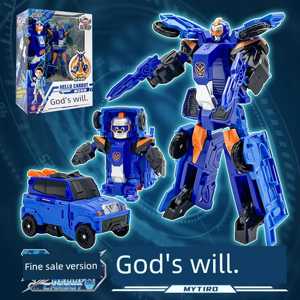 Dönüşen Robot Araba Oyuncak Garaj Seti - Elite Edition Tanrı'nın Gizemleri