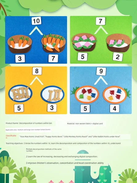 Matematik Öğrenme Oyuncak Seti - Misketler - 3