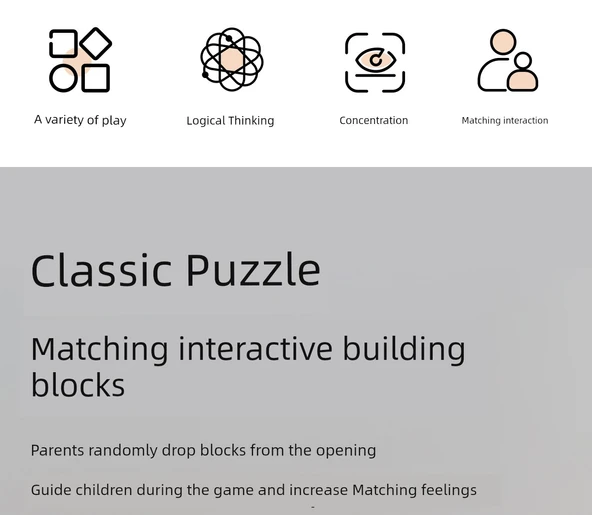 Tetris Puzzle Oyuncak - Büyük Boy - Altı Raylı Kaydırak ve Park Yeri (7 Kayın Arabalı) - Resim 9