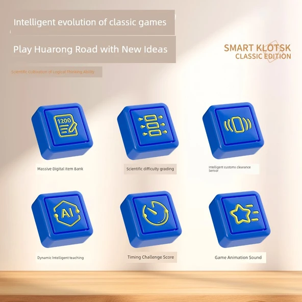 Dijital Klotski Kaydırmalı Puzzle - En Güçlü Beyin Programı Grubu Orijinal - 4