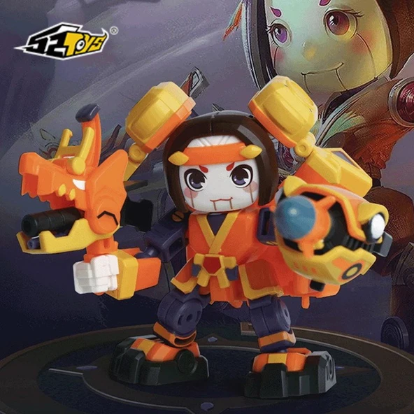 Luban No. 7 Mozi Dönüşen Oyuncak Model - Kapalı 5cm - Universal Kutu - Resim 2