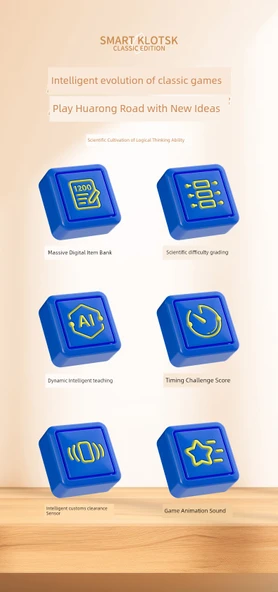 Dijital Klotski Kaydırmalı Puzzle - En Güçlü Beyin Programı Grubu Orijinal - 9