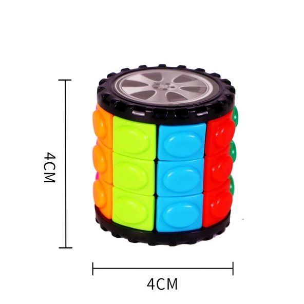 Yaşlı Dostu Rubik Küpü - Küçük Boyut Seviye 3
