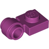 LEGO 4081 Magenta 1x1 Tek Taraf Menteşe Plaka