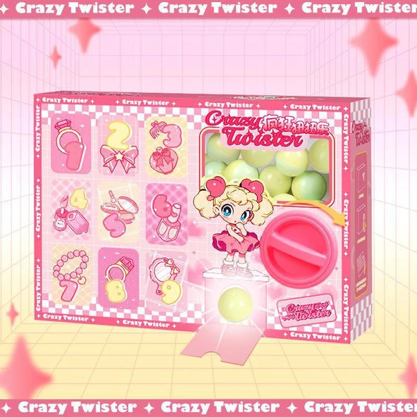 Prenses Temalı Sürpriz Oyuncak Gashapon Makinesi - İki-in-Bir Arada