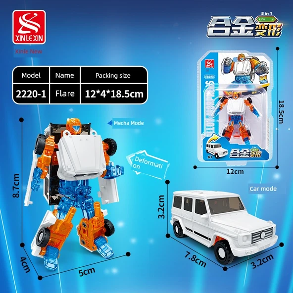 Alaşımlı Yarış Arabası Robot Model 2220 - Xuanchi