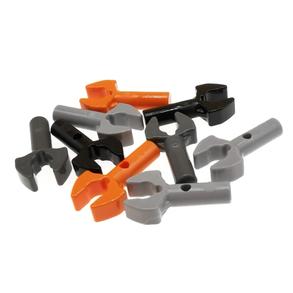 Lego Technic 48729 Açık Gri Kelepçeli Mekanik Pençe Bağlantı - 4