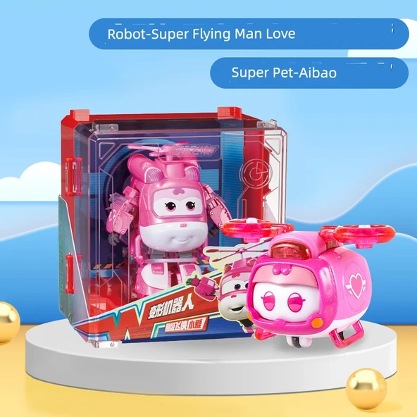 Süper Kanatlar Küçük Aşk ve Aibao Dönüşen Robot
