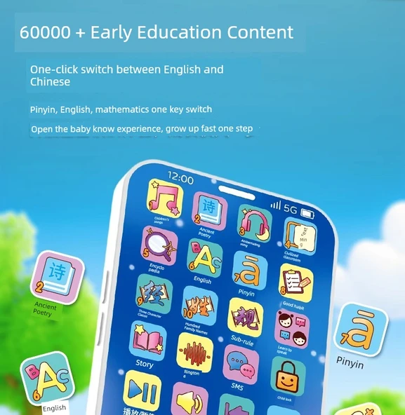 Şarjlı Çocuk Oyuncak Telefon - Meng Fun Ayı - Resim 10