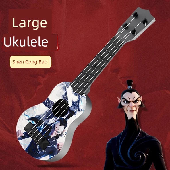 Nezha Ukulele - Büyük Boy - Shen Gongbao Tasarımı