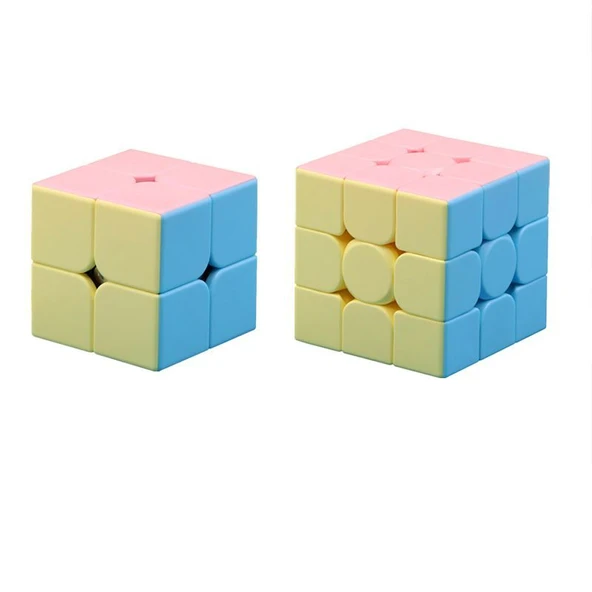 Makaron Rubik Küpü - 2 ve 3 Katmanlı Set