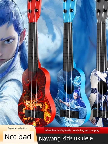 Nezha Ukulele - Büyük Boy - AO C Tasarımı - 3