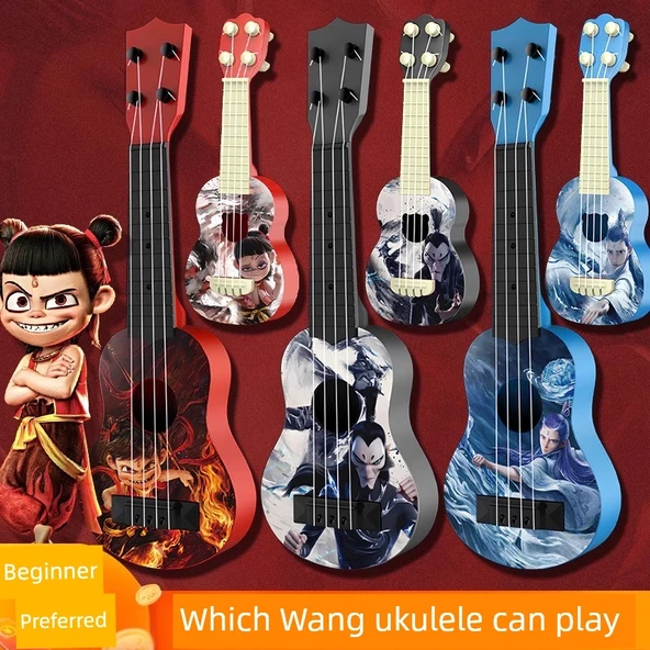 Nezha Ukulele - Büyük Boy - AO C Tasarımı - 9