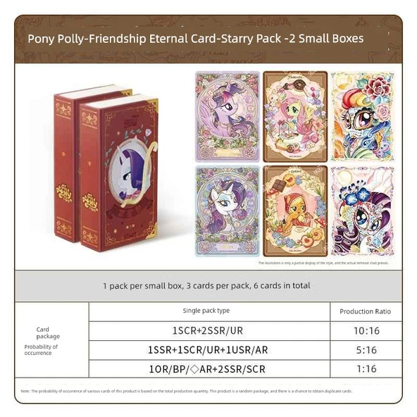 My Little Pony Pop Yıldızları Kart Oyunu - Yıldız Paketi 2 Küçük Kutu