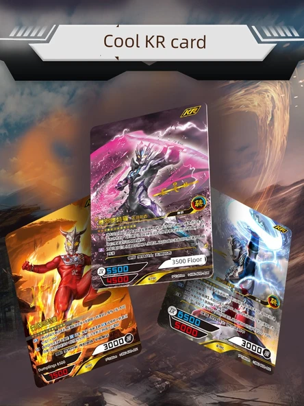 Ultraman Kart Kahraman Düello - [Bomba 2] Altman Kahraman Hesaplaşması Yıllık Versiyon 1 Kutu - Resim 4