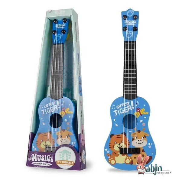 Çocuk Karikatür Ukulele - Yavru Aslan