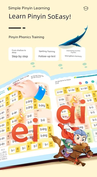 Çince Pinyin Yazım Eğitim Sesli Kitap - Temel 42 Sayfa Şarjlı - Resim 9