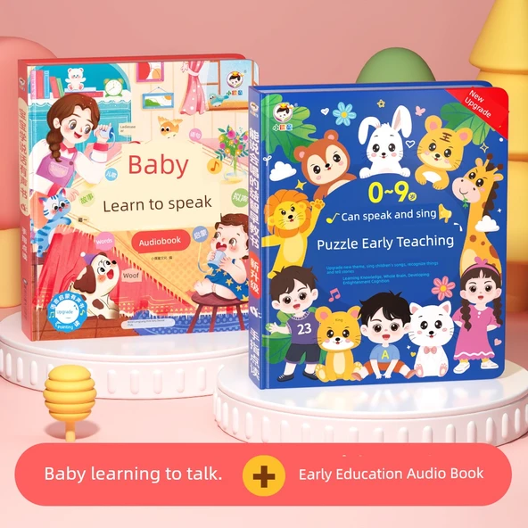Bebek Erken Eğitim Sesli Kitap [Şarj Kablolu]