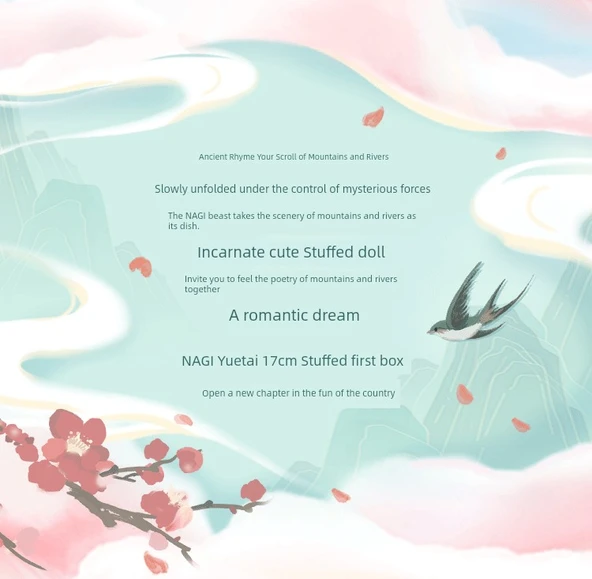 Nagi Canavar Bebek Dağ Nehir Romantik Seri Kör Kutu Moda Oyuncak - Tek Rastgele Gönderi - Resim 8