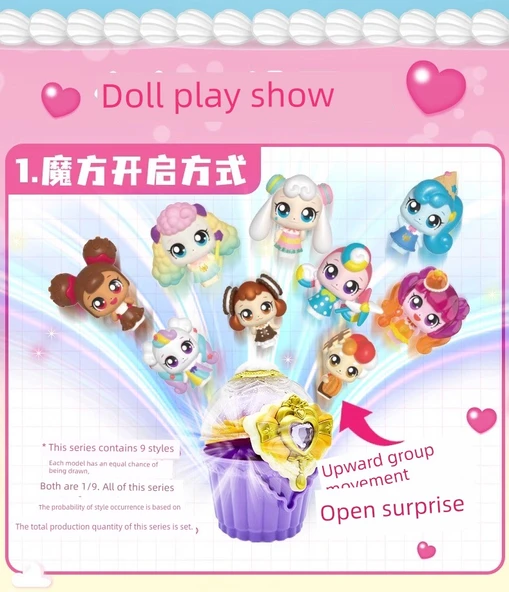 Sürpriz Moe Serisi Sevimli Bebek Kör Kutu - Rastgele 3 Adet - Resim 9